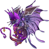 The Seventh Balancer from Tuneturned as a purple Fae dragon.