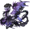 Barnabus from Toon:HLVRAI as a purple Nocturne dragon.