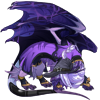 Ferrel Rumor from Tuneturned as a purple Guardian dragon.