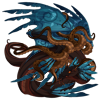 Swap from HLVRV as a brown and blue Undertide dragon.